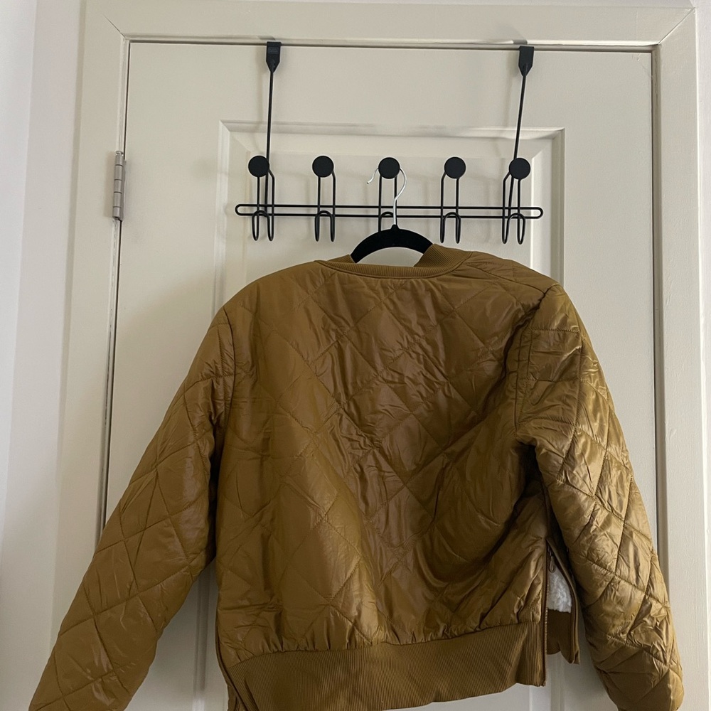 Aerie light brown bomber jacket - Picture 9 of 11